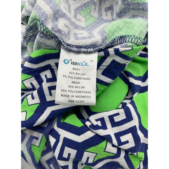 IBKUL Icifil Long Sleeve 1/4 Zip Sun Golf Pullover Classic Key Pattern Med - Picture 8 of 10